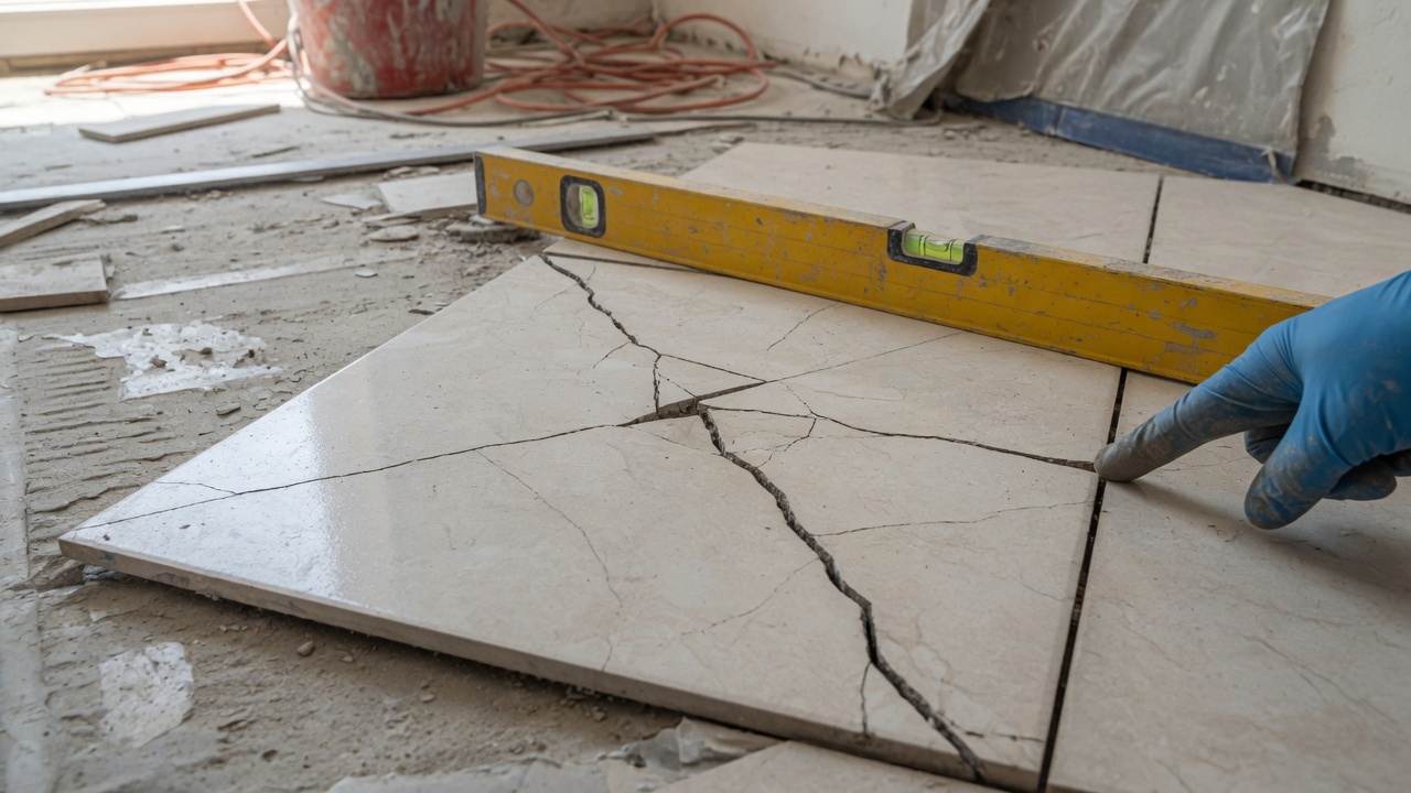 Constat de malfaçon sur chantier