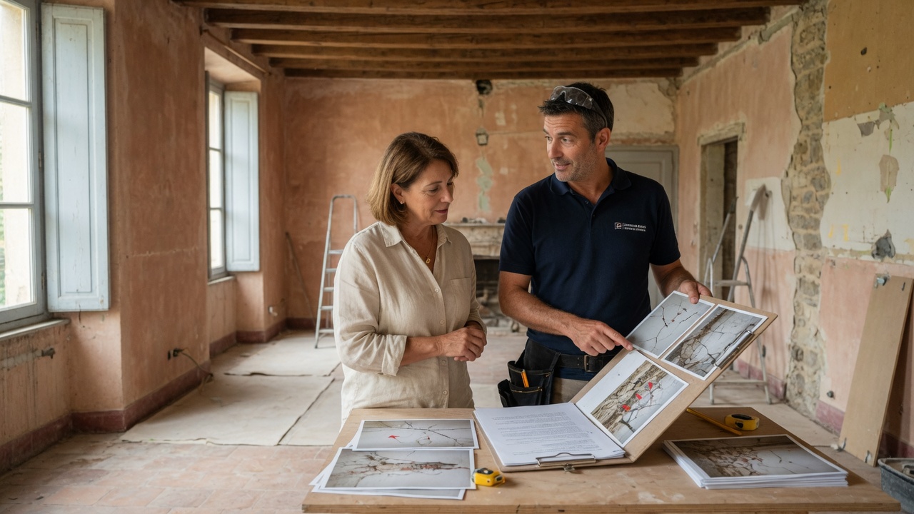 Conseil sur chantier : analyse de situation et rapport